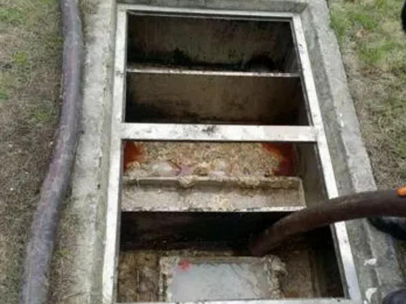 大武口隔油池清理