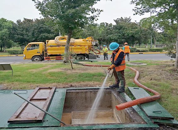 大武口化油池清理