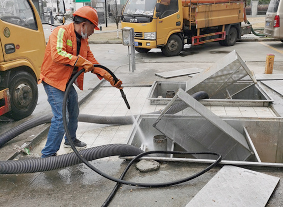 大武口隔油池清理